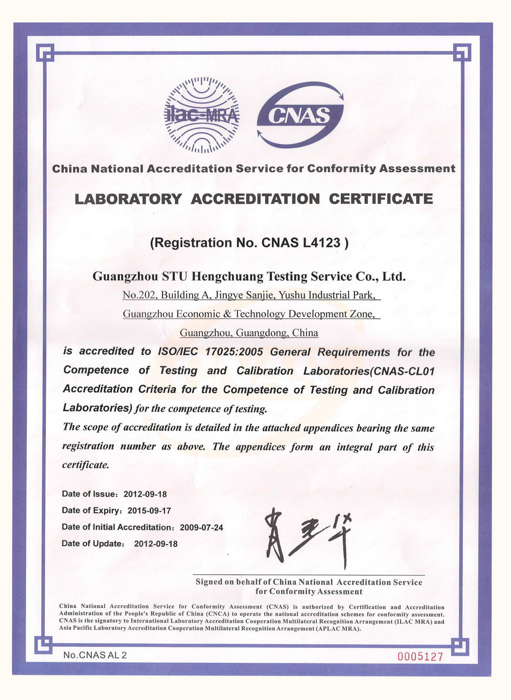 stu qualification